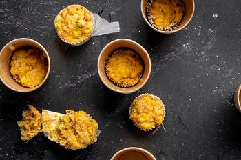 Easy Pulled Pork Breakfast Muffins