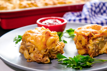 Pulled Pork Mac & Cheese Bites