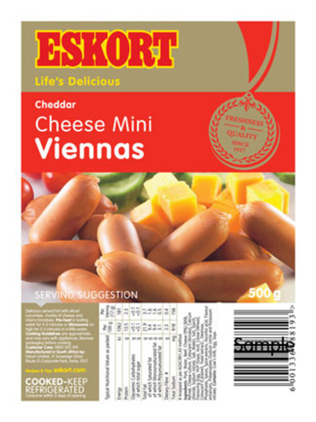 Cheese Mini Viennas