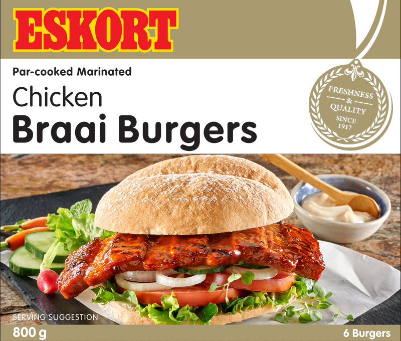 Chicken Braai Burgers 800 g 