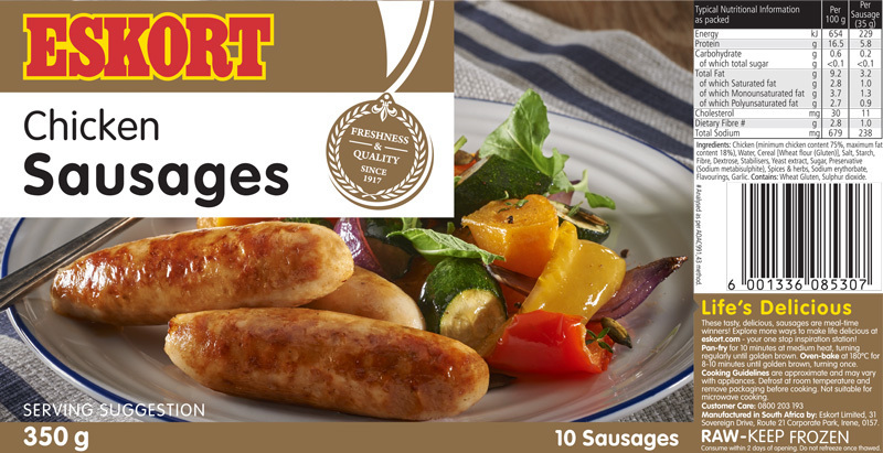 Chicken Sausages 