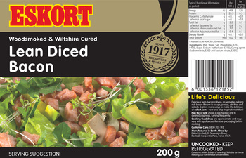 Lean Diced Bacon