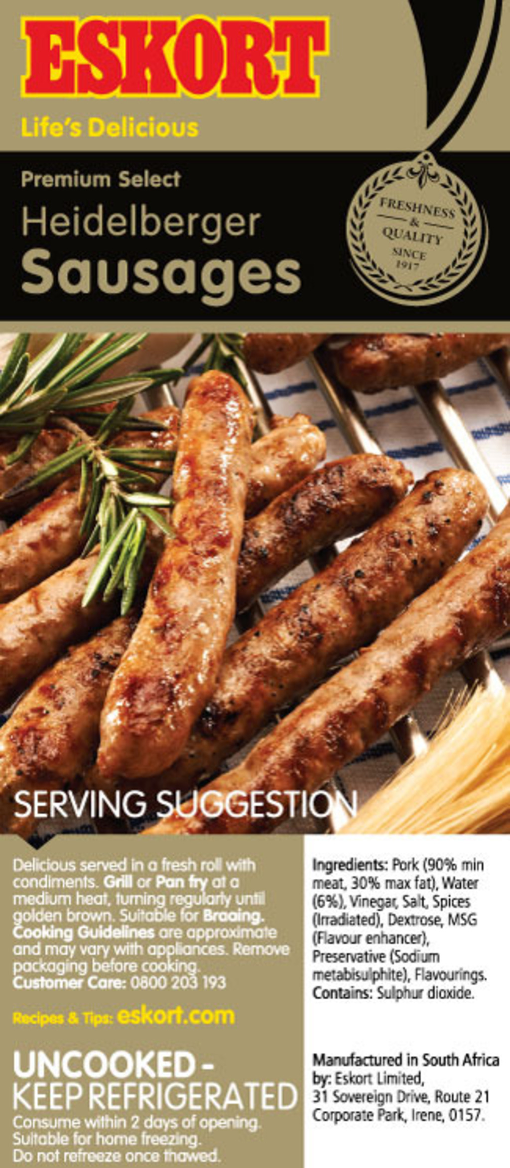 Heidelberger Sausages 