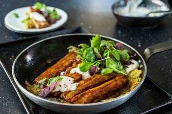Herbed Red Onion & BBQ Rasher Rosti