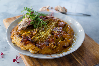 Pork & Leek Tarte Tatin
