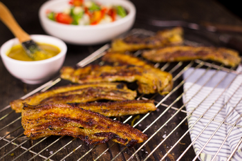 Pork Rashers & Traditional Curry Marinade