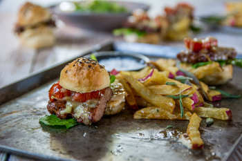 Super Rib Burger Sliders