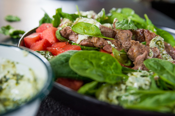 Prego Steak & Watermelon Salad