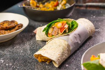Prego Steak & Roasted Butternut Wrap