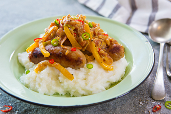 Sausages Pap & Sheba