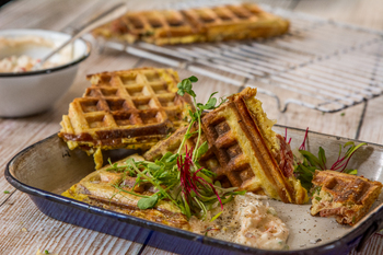 Stuffed French Toast Waffles
